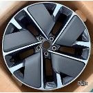 L7 L8 L9 Steel rim/aluminum 21 inches black gray